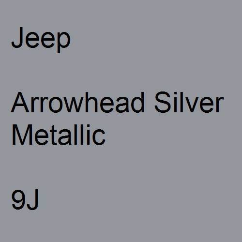 Jeep, Arrowhead Silver Metallic, 9J.